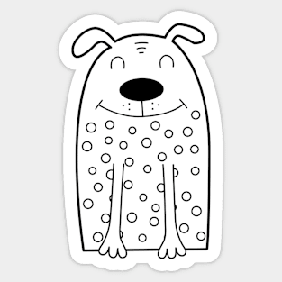 Doodle dog Sticker